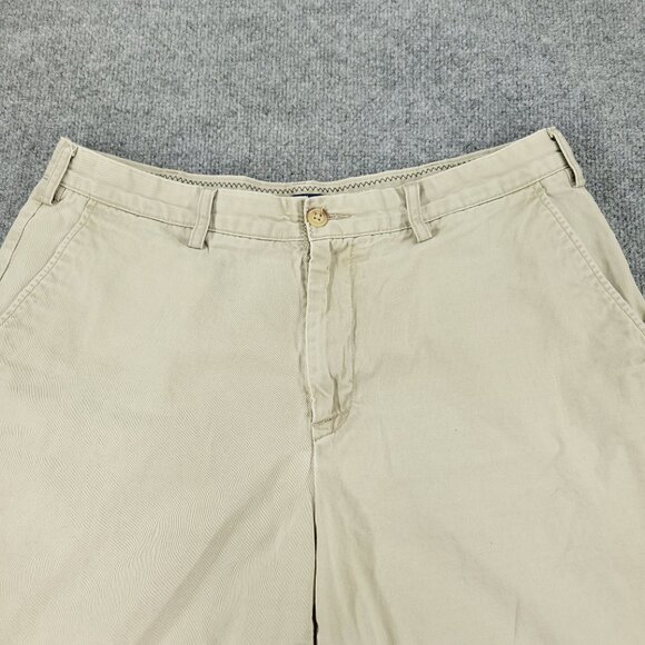 Nautica Shorts Men's Size 36 Brown Tan The Deck Short Chino Pockets Classic 36x8 - Picture 2 of 16